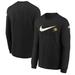 Youth Nike Black Indiana Pacers Swoosh Long Sleeve T-Shirt