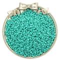 Feildoo 600pcs Glass Seed Beads Bulk 4mm 10/0 Pony Beads Bulk for Jewelry Making Mini Spacer Beads Loose Beads Craft Small Glass Seed Beads for DIY Bracelet Wrist Y02N1C1W Teal Green