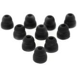 5 Pairs of Double Flange Replacement Earbud Tips fit Powerbeats LG Symphonized iFrogz Mpow Skullcandy Panasonic