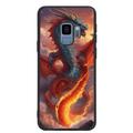 Fiery-dragon-breaths-3 phone case for Samsung Galaxy S9 for Women Men Gifts Soft silicone Style Shockproof - Fiery-dragon-breaths-3 Case for Samsung Galaxy S9