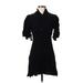 Free People Casual Dress - Shirtdress: Black Dresses - New - Women's Size 6