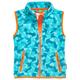 Playshoes - Kid's Fleece-Weste Pfeile Camouflage - Fleeceweste Gr 80 türkis