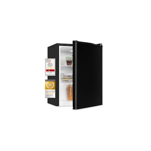 Exquisit Mini Kühlschrank KB60-V-090E schwarz | 52 l Nutzinhalt | Schwarz