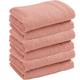 Univers Decor - Lot de 6 serviettes invité éponge Spa 30 x 50 cm / 400 gr/m² - Spa Blush - Blush