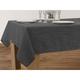 Le Linge De Jules - Nappe Anti-taches Froissée Gris anthracite - Rectangle 150 x 240 cm