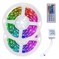 10M rgb Light Strip 3528 600LED Flexible Light avec TéLéCommande 44 Touches + ContrôLeur pour NoëL