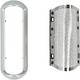 Grille de rasoir de rechange compatible avec Braun PocketGo 370, 550, 555, 570 (type 5608), 575