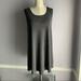 Brandy Melville Dresses | Brandy Melville Gray And Black Striped Sleeveless Swing Dress | Color: Black/Gray | Size: Os