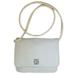 Giani Bernini Bags | Giani Bernini Bag Crossbody Tote White Leather Purse Handbag Satchel Women's | Color: Cream/White | Size: Os
