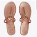 Tory Burch Shoes | Like New Tory Burch Mini Miller Flat Thong Sandal - Rose Gold | Color: Gold/Pink | Size: 8