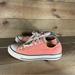 Converse Shoes | Converse All Star Chuck Taylor Womens Size 8 Shoes Pink Low Top Sneakers | Color: Pink/White | Size: 8