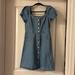 Madewell Dresses | Madewell Short Denim Dress | Color: Blue | Size: 0