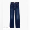 Madewell Jeans | High-Rise Bootcut Jeans In Hezelton Wash: Carpenter Edition | Color: Blue | Size: 24