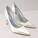 Nine West Shoes | Nine West Folowe Pumps, White Satin, Women's 7 M | Color: White | Size: 7