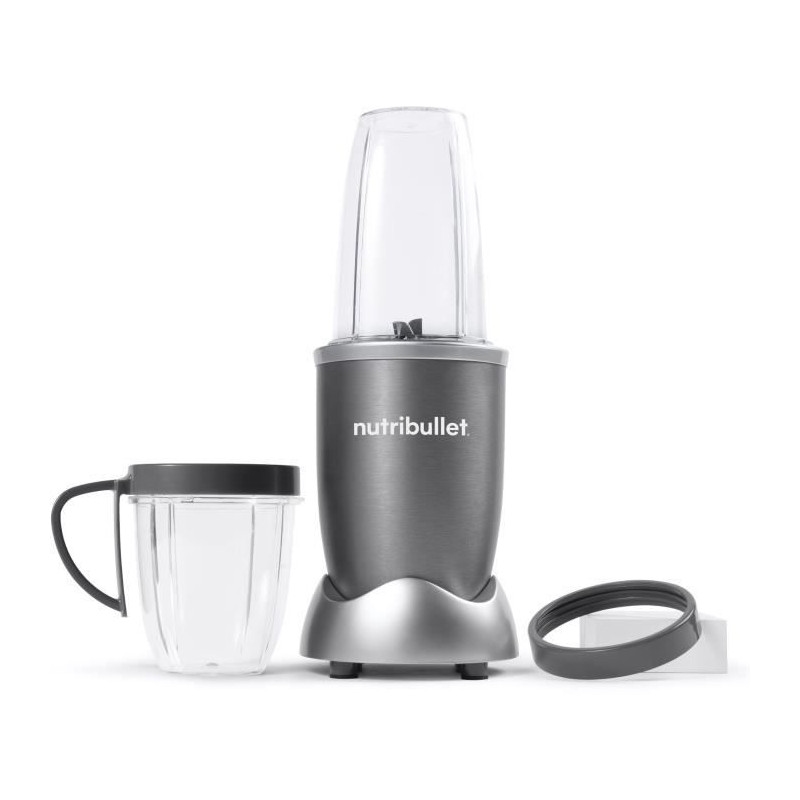 nutribullet NB606DG Dunkelgrau Standmixer - 600 Watt, 525/700ml Becher Image