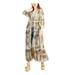 Free People Dresses | Free People Women's Intimates Long Everyday Robe Beige Size X-Small | Color: Brown | Size: Xs