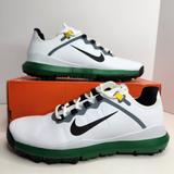 Nike Shoes | Nike Tiger Woods Tw '13 Masters White/Green Size 12 Men Golf Shoes | Color: Green/White | Size: 12