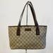 Gucci Bags | Gucci Vintage Gg Supreme Joy Tote Bag Small Monogram Canvas Brown Web Sherry | Color: Brown | Size: Os