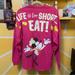 Disney Tops | Disneyland Life Is Too Short To Eat Food & Wine Spirit Jersey 2020 Size Small | Color: Pink/Purple | Size: S