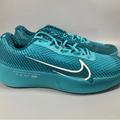 Nike Shoes | Mens Size 9.5 Nike Court Air Zoom Vapor 11 Tennis Shoes 'Geode Teal' New! | Color: Blue | Size: 9.5