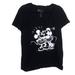 Disney Tops | Disney Women's Plus Mickey Mouse And Minnie Mouse Tee Shirt | Color: Black/White | Size: 0x