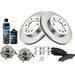 2008-2013 Chevrolet Avalanche Front Brake Pad and Rotor and Wheel Hub Kit - TRQ