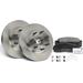 2004-2008 Ford F150 Front Brake Pad and Rotor and Wheel Hub Kit - Autopart Premium