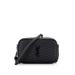 Saint Laurent Leather Crossbody Bag: Black Bags