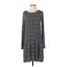 Old Navy Casual Dress - Sweater Dress: Gray Marled Dresses - Women's Size Small