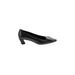 Roger Vivier Heels: Slip-on Chunky Heel Classic Gray Solid Shoes - Women's Size 41 - Closed Toe