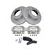 2012-2017 Nissan NV2500 Front Brake Pad Rotor and Caliper Set - TRQ BKA38235