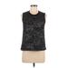 Vera Wang Collection Sleeveless Blouse: Black Tops - Women's Size 6