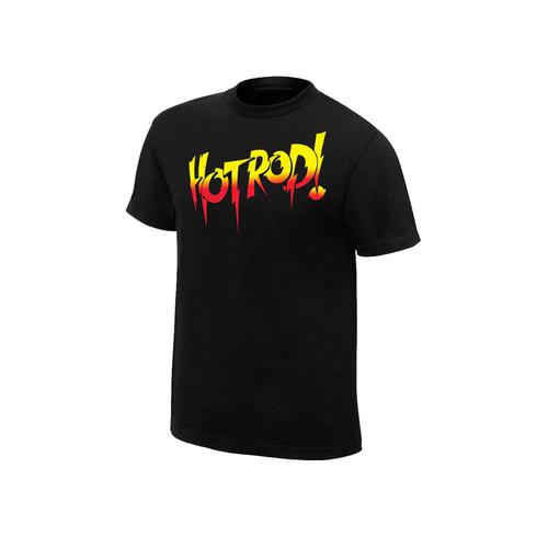 Roddy Piper Black Hot Rod Retro T-Shirt - Herren