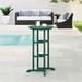 Polytrends Laguna All Weather Poly Outdoor Bar Bistro Table - Round/ 24"