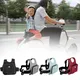 Ceinture de sécurité universelle pour moto SFP pour enfants avec sac de rangement siège arrière