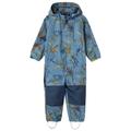 name it - Softshell-Overall Nmmalfa08 Dinos Aop In Coronet Blue, Gr.110