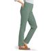 Blair Women's Classic Knit Denim Slim Jeans - Green - MPS - Petite Short