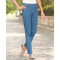 Blair Women's SlimSation® Tapered-Length Pants - Denim - 18W - Womens