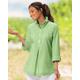 Blair Women's Clip-Dot Tunic - Green - 1X - Womens