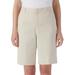 Blair Women's Dennisport Classic Shorts - Grey - 12P - Petite