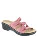 Clarks Merliah Karli - Womens 9.5 Pink Sandal Medium