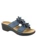 Clarks Merliah Raelyn - Womens 11 Blue Sandal N