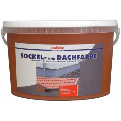 Sockel- & Dachfarbe Ziegelrot 2,5L 13330900080 - Wilckens Image