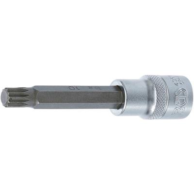 Bgs Technic - Bit-Einsatz Länge 100 mm Antrieb Innenvierkant 12,5 mm (1/2') Innenvielzahn (für xzn) Image