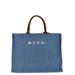 Large Shopping Bag With Logo Embroidery