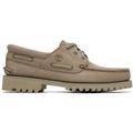 Taupe Authentic Boat Shoes