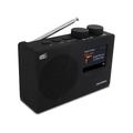 Metronic - Radio portatile digitale dab+ e fm rds con display - Nero