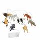 LED Color Light String Lighting Small Animal Venting Toy Tiger Panda Elephant Light String Family Decoration Festival Decoration Led Solar String Light Mini Light Strings Bulb String Lights