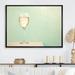 Design Art Champagne Glass Sips Simplicity I - Wine & Champagne Canvas Wall Art Canvas in Green | 12 H x 20 W x 1 D in | Wayfair FL108233-20-12-BK