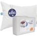 ContinentalBedding 700 Fill Power - 100% Hungarian White Goose Down Bed Pillows | King | Wayfair SP100-1-K-Soft